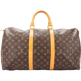 Louis Vuitton Canvas Monogram Keepall 50 Bandouliere