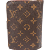 Louis Vuitton Canvas Monogram Porto Papier Zip Wallet