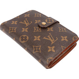 Louis Vuitton Canvas Monogram Porto Papier Zip Wallet