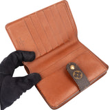 Louis Vuitton Canvas Monogram Porto Papier Zip Wallet