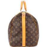 Louis Vuitton Canvas Monogram Keepall 50 Bandouliere