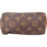 Louis Vuitton Canvas Monogram Nano Speedy Handbag