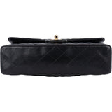 Chanel Quilted Lambskin Medium Double Flap Shoulder Bag