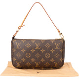 Louis Vuitton Canvas Monogram Pochette Accessoire Handbag