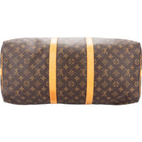 Louis Vuitton Canvas Monogram Keepall 50 Bandouliere