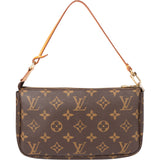 Louis Vuitton Canvas Monogram Pochette Accessoire Handbag