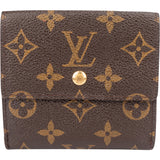 Louis Vuitton Canvas Monogam Elise Wallet