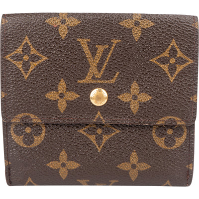 Louis Vuitton Canvas Monogam Elise Wallet