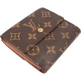 Louis Vuitton Canvas Monogam Elise Wallet