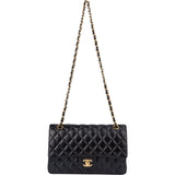 Chanel Quilted Lambskin Medium Double Flap Shoulder Bag