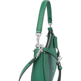 Coach Green Leather Hobo Shoulder Bag