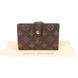 Louis Vuitton Canvas Monogram Clip Wallet