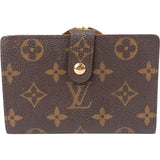 Louis Vuitton Canvas Monogram Clip Wallet