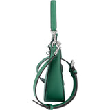 Coach Green Leather Hobo Shoulder Bag