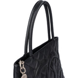 Chanel Quilted Caviar Leather CC Medaillon Handbag