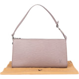 Louis Vuitton Lavendel Epi Leather Pochette Accessoire Handbag