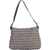 Fendi FF Monogram Baguette Mamma Handbag