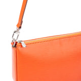 Louis Vuitton Orange Epi Leather Pochette Accessoire NM Shoulder Bag