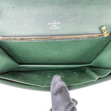 Louis Vuitton Green Taiga Leather Kourad Clutch