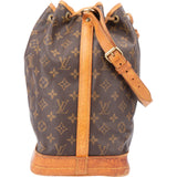 Louis Vuitton Canvas Monogram Sac Noe Grande Shoulder Bag