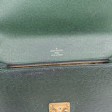 Louis Vuitton Green Taiga Leather Kourad Clutch