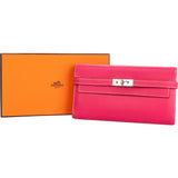 Hermès Pink Epsom Leather Kelly Wallet