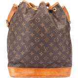 Louis Vuitton Canvas Monogram Sac Noe Grande Shoulder Bag