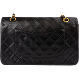 Chanel Quilted Lambskin 24K Gold Medium Double Flap Crossbody Bag