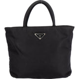 Prada Black Nylon Triangle Handbag