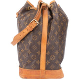 Louis Vuitton Canvas Monogram Sac Noe Grande Shoulder Bag