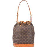 Louis Vuitton Canvas Monogram Sac Noe Grande Shoulder Bag