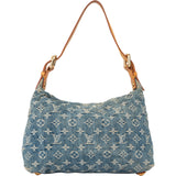 Louis Vuitton Denim Monogram Baggy PM Shoulder Bag