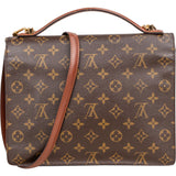 Louis Vuitton Canvas Monogram Monceau Handbag