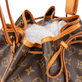 Louis Vuitton Canvas Monogram Sac Noe Petit Shoulder Bag
