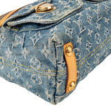 Louis Vuitton Denim Monogram Baggy PM Shoulder Bag