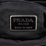 Prada Black Nylon Triangle Handbag