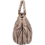 Miu Miu Quilted Leather City Handbag