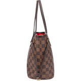 Louis Vuitton Damier Ebene Monogram Neverfull PM Handbag