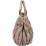 Miu Miu Quilted Leather City Handbag