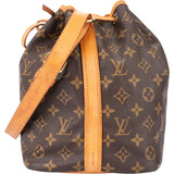 Louis Vuitton Canvas Monogram Sac Noe Petit Shoulder Bag