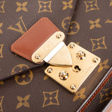 Louis Vuitton Canvas Monogram Monceau Handbag