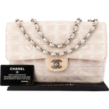 Chanel Travel Line Monogram Single Flap Crossbody Bag
