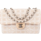 Chanel Travel Line Monogram Single Flap Crossbody Bag