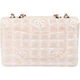 Chanel Travel Line Monogram Single Flap Crossbody Bag