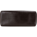 Gucci Brown Leather Turnlock Handbag