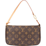 Louis Vuitton Canvas Monogram Pochette Accessoire Handbag