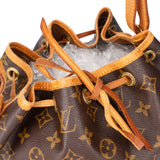 Louis Vuitton Canvas Monogram Sac Noe Petit Shoulder Bag