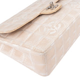 Chanel Travel Line Monogram Single Flap Crossbody Bag