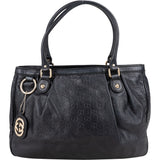 Gucci Leather GG Monogram Sukey Handbag