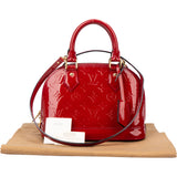 Louis Vuitton Pomme D´Amour Vernis Monogram Alma BB Handbag
